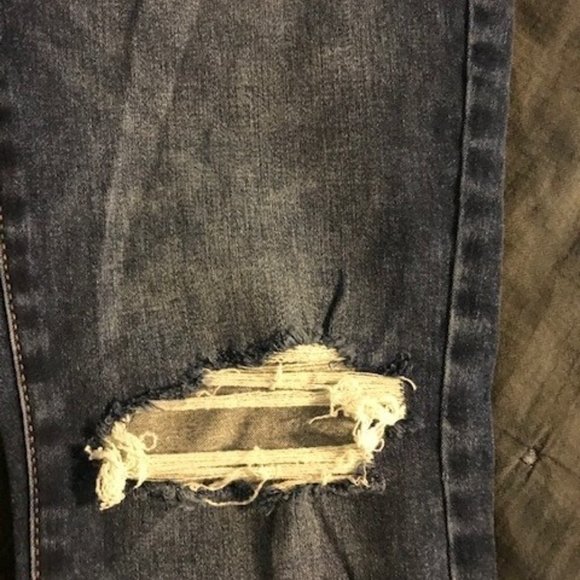 Garage High-Waist Ripped Skinny Jeans - Picture 9 of 13